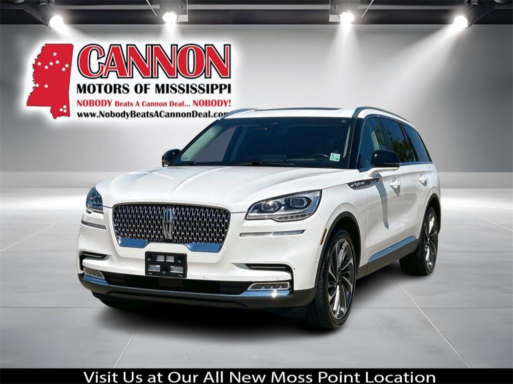 used 2022 Lincoln Aviator car, priced at $51,480