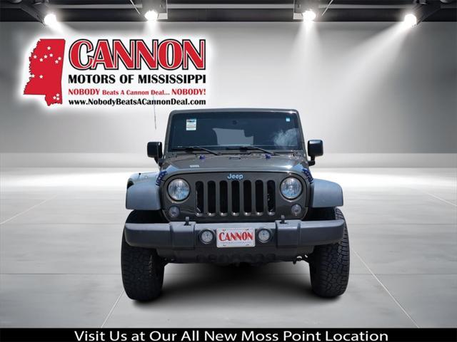 used 2015 Jeep Wrangler Unlimited car, priced at $17,998
