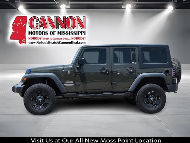 used 2015 Jeep Wrangler Unlimited car, priced at $17,998