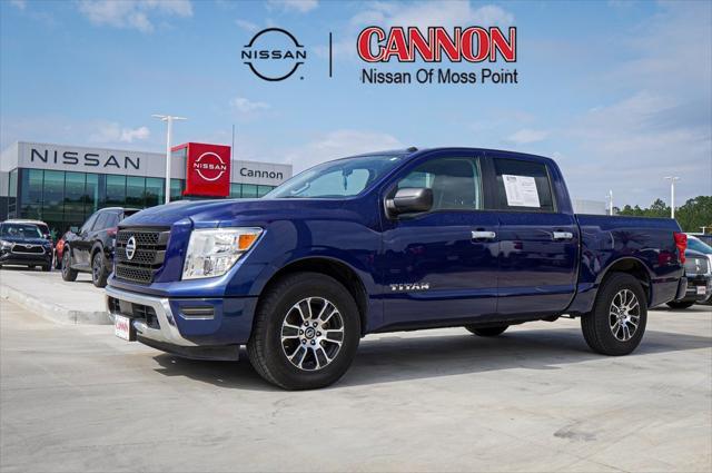 used 2021 Nissan Titan car, priced at $27,602