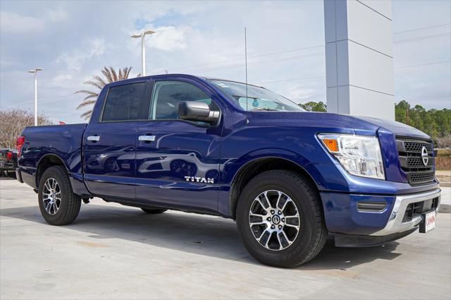 used 2021 Nissan Titan car, priced at $27,602