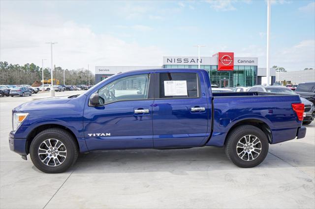 used 2021 Nissan Titan car, priced at $27,602