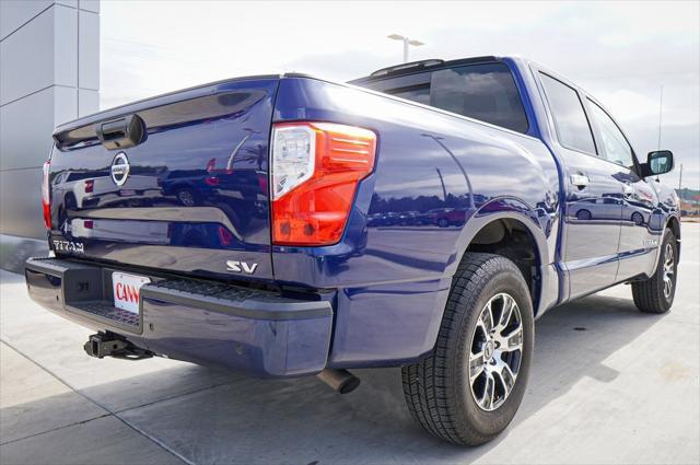 used 2021 Nissan Titan car, priced at $27,602