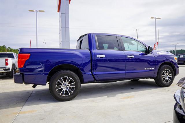 used 2021 Nissan Titan car, priced at $27,602