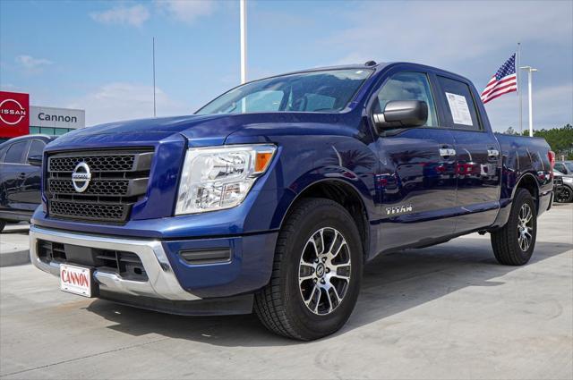 used 2021 Nissan Titan car, priced at $27,602