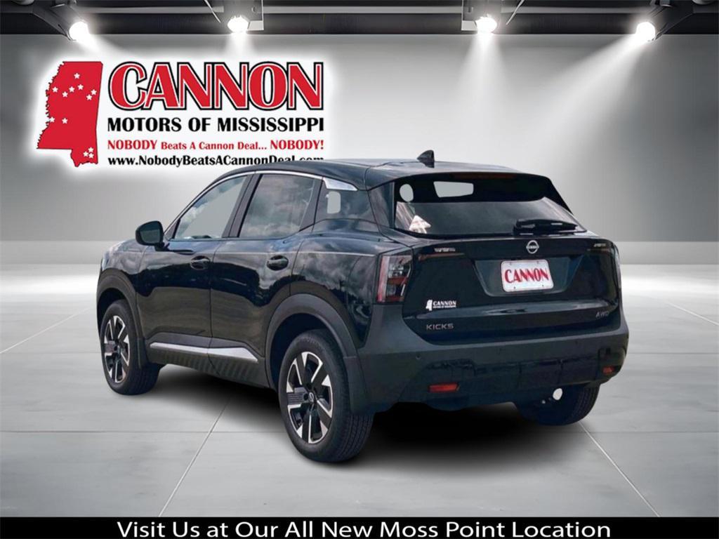 new 2025 Nissan Kicks car, priced at $25,299