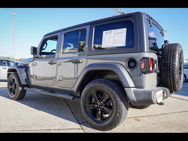 used 2021 Jeep Wrangler Unlimited car, priced at $31,569