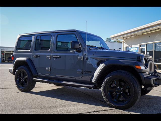 used 2021 Jeep Wrangler Unlimited car, priced at $31,569