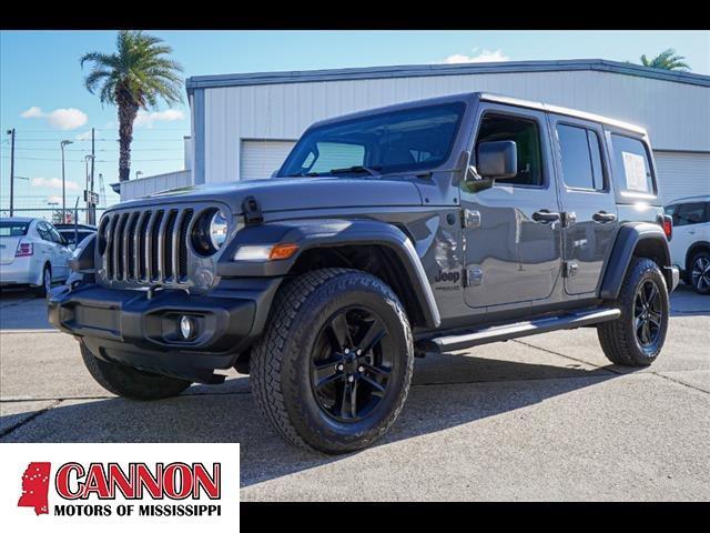 used 2021 Jeep Wrangler Unlimited car, priced at $31,688