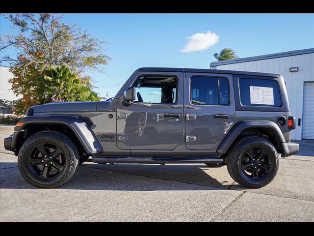 used 2021 Jeep Wrangler Unlimited car, priced at $31,569