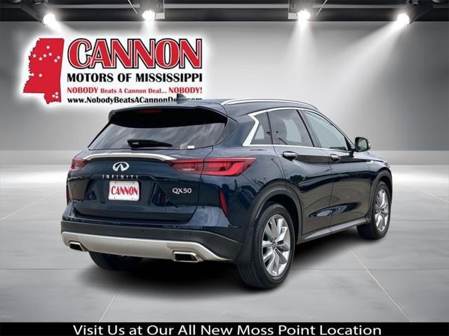 used 2022 INFINITI QX50 car, priced at $30,903