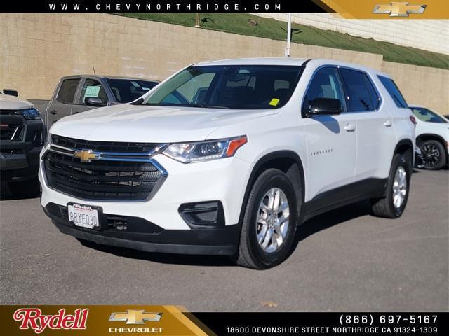 used 2020 Chevrolet Traverse car, priced at $17,987
