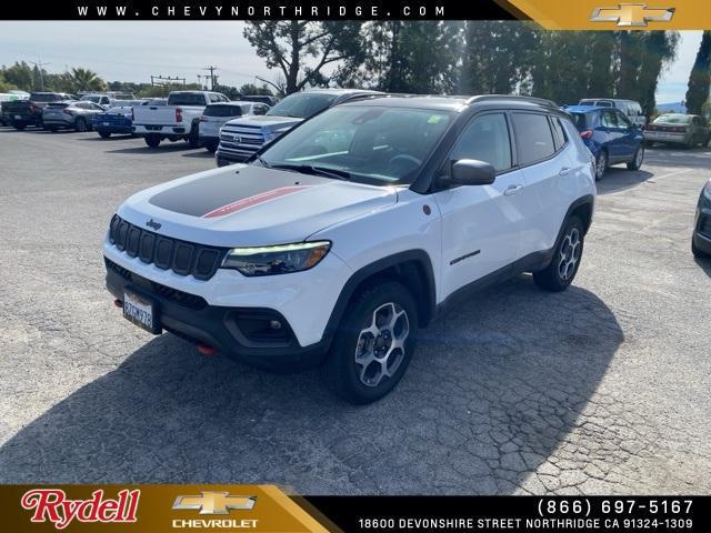 used 2022 Jeep Compass car, priced at $19,990