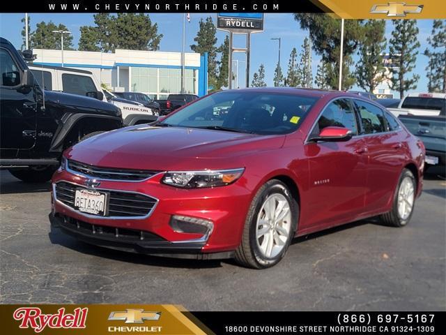 used 2018 Chevrolet Malibu car, priced at $16,990