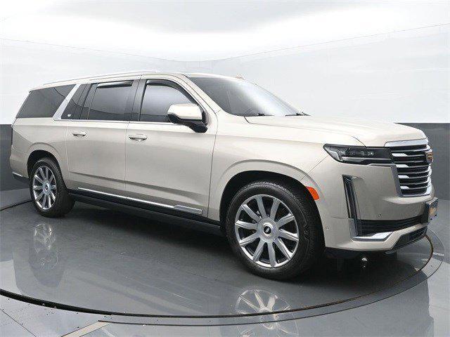 used 2021 Cadillac Escalade ESV car, priced at $62,999