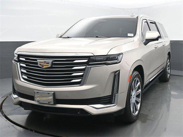 used 2021 Cadillac Escalade ESV car, priced at $62,999