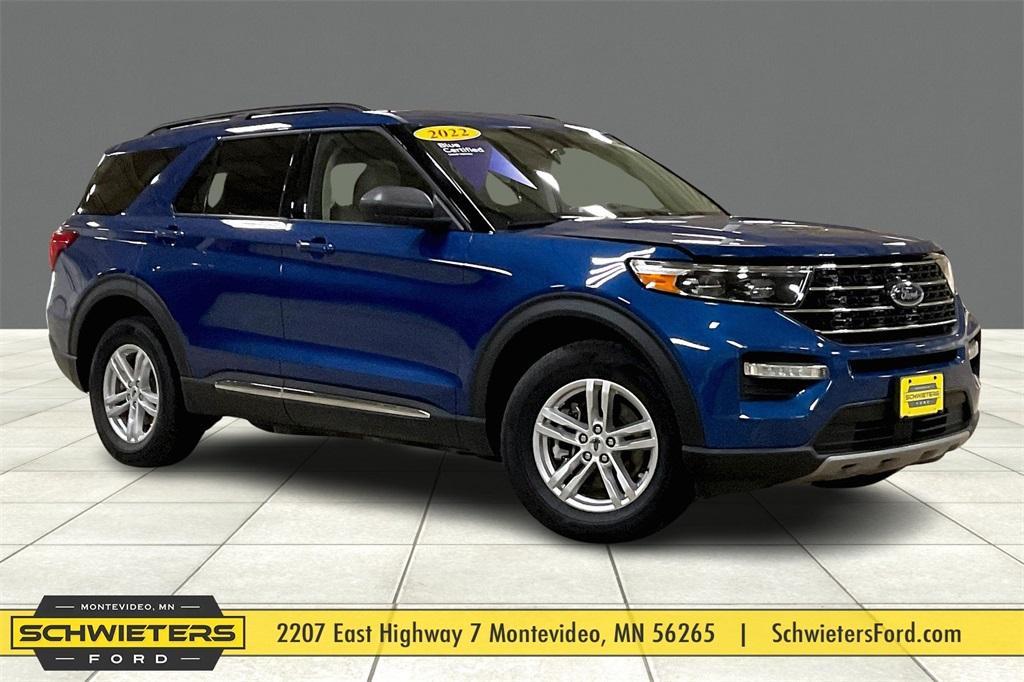 used 2022 Ford Explorer car, priced at $34,111