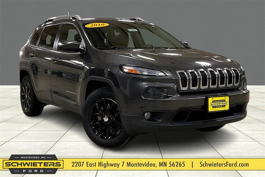 used 2016 Jeep Cherokee car, priced at $10,412