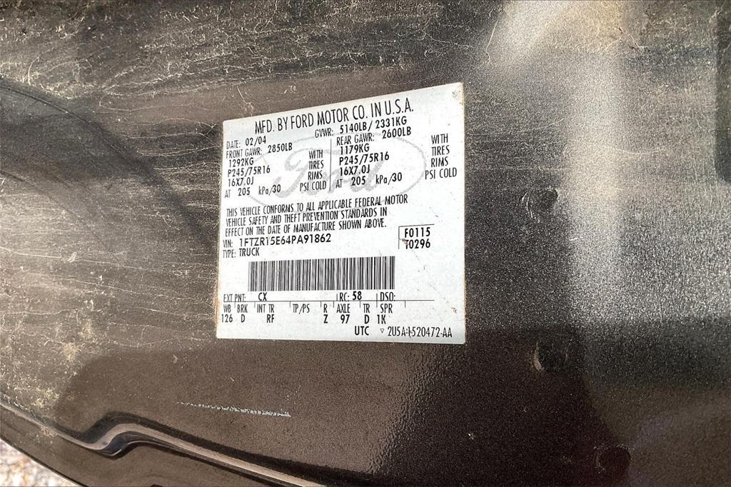 used 2004 Ford Ranger car, priced at $5,500