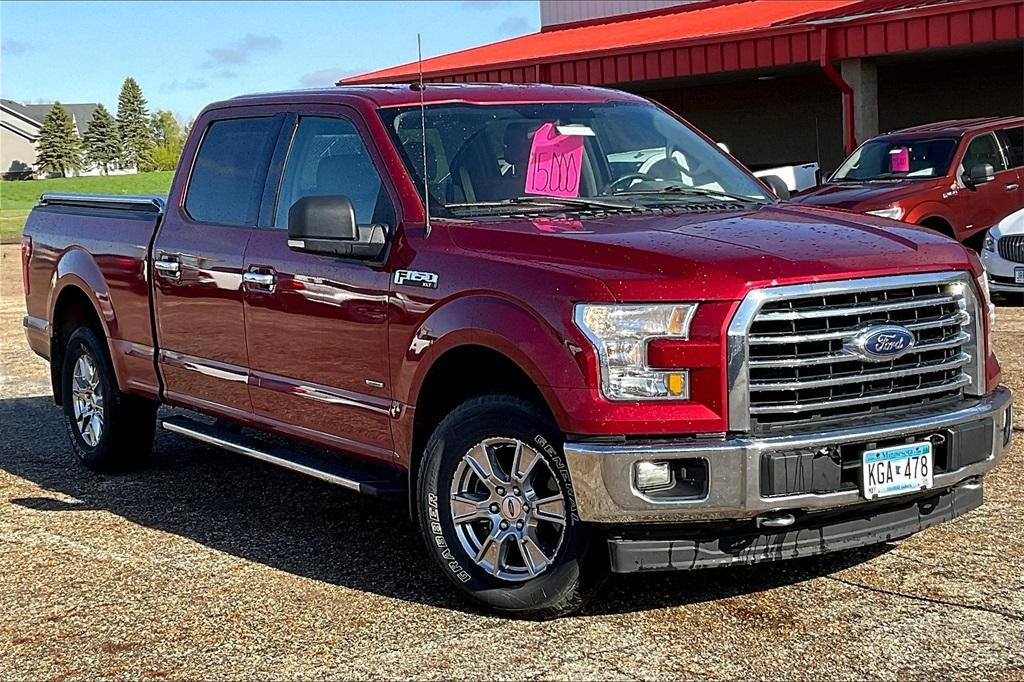 used 2017 Ford F-150 car, priced at $15,000