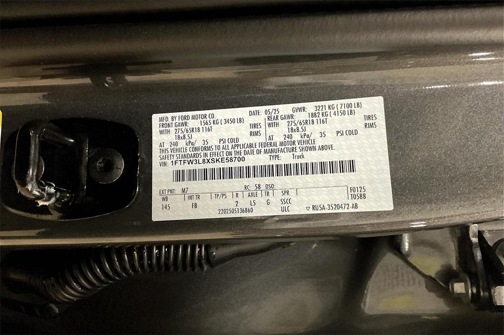 new 2025 Ford F-150 car, priced at $57,286