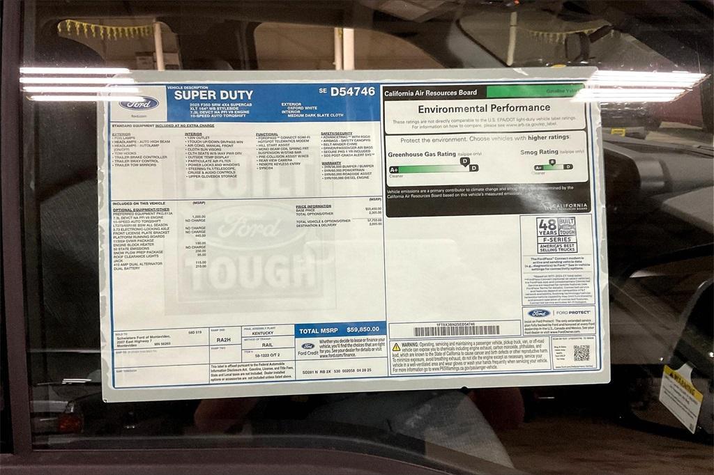 new 2025 Ford F-350 car, priced at $54,843