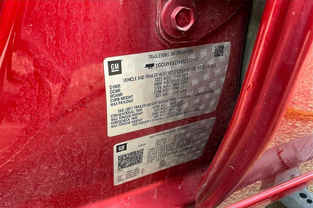 used 2021 Chevrolet Silverado 1500 car, priced at $33,455
