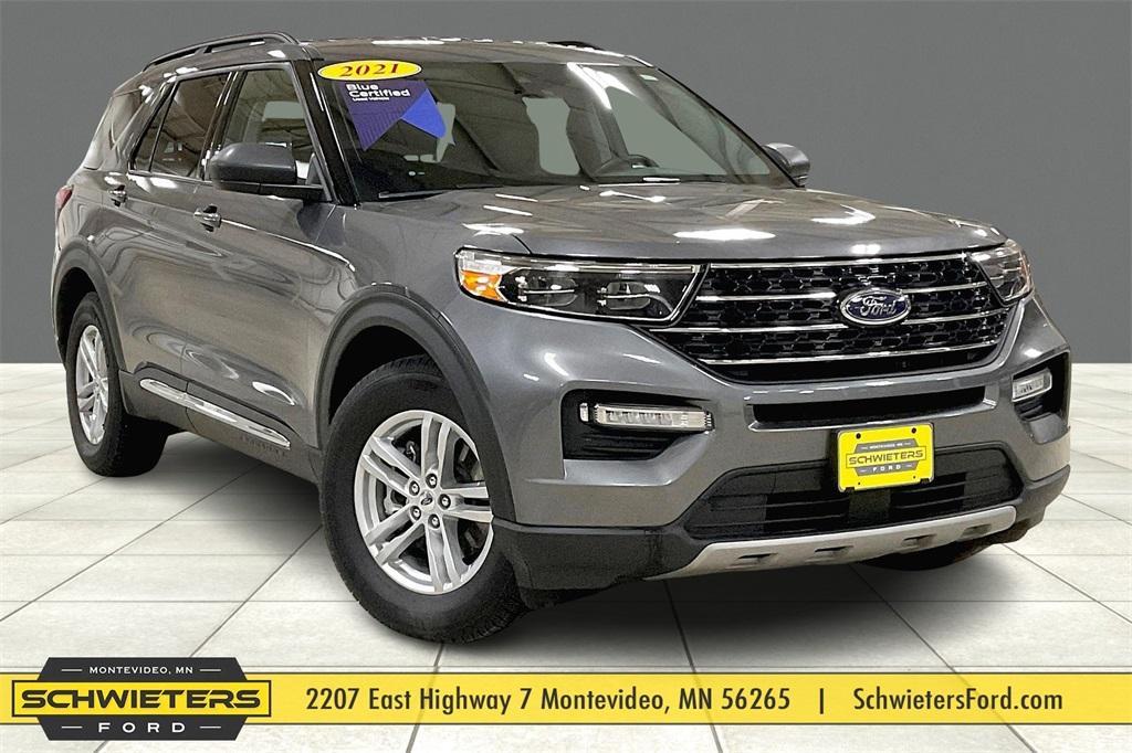 used 2021 Ford Explorer car, priced at $28,213