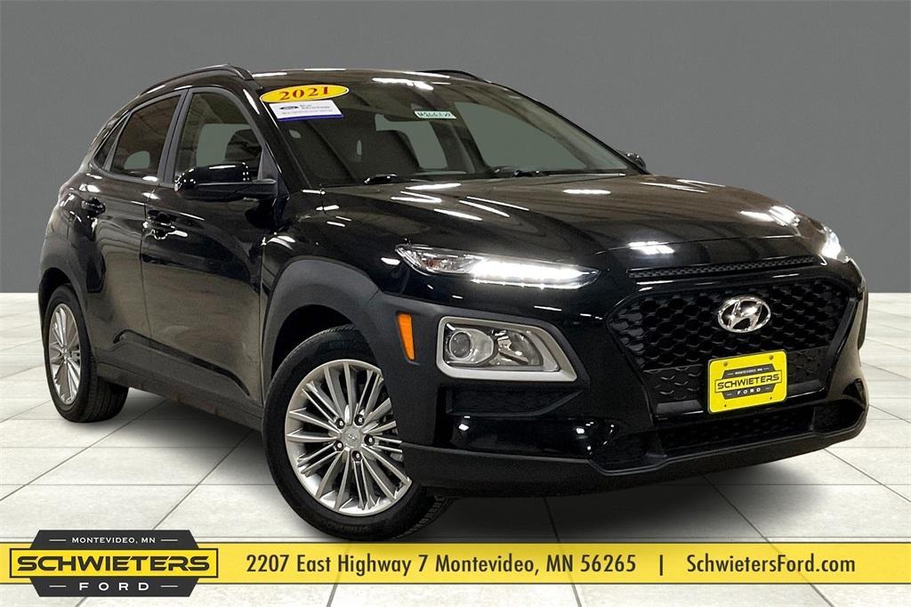 used 2021 Hyundai Kona car, priced at $17,953