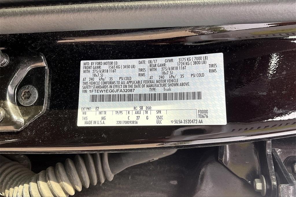 used 2018 Ford F-150 car, priced at $25,975