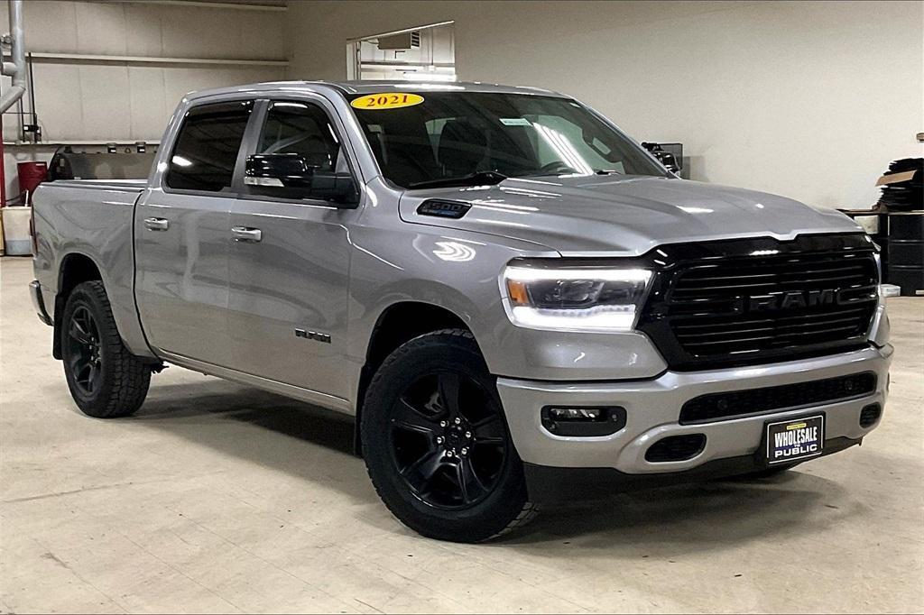 used 2021 Ram 1500 car, priced at $17,300