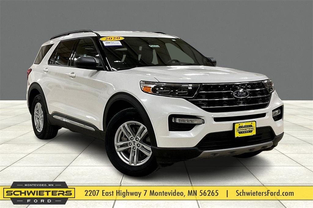 used 2020 Ford Explorer car, priced at $26,402