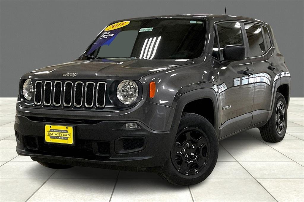 used 2018 Jeep Renegade car, priced at $12,913