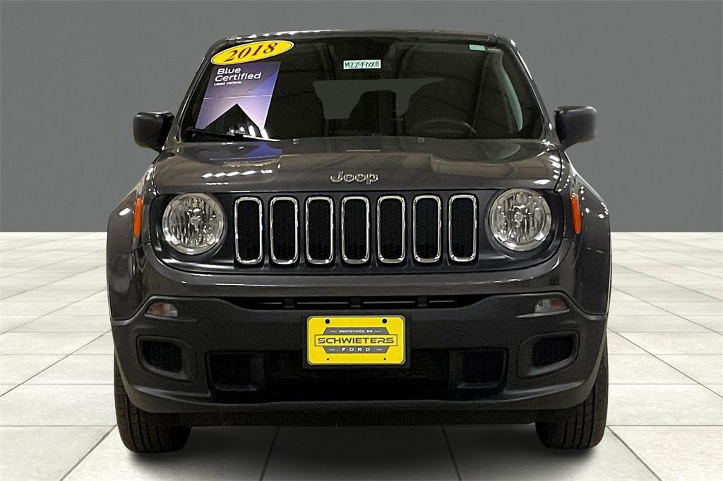 used 2018 Jeep Renegade car, priced at $12,913