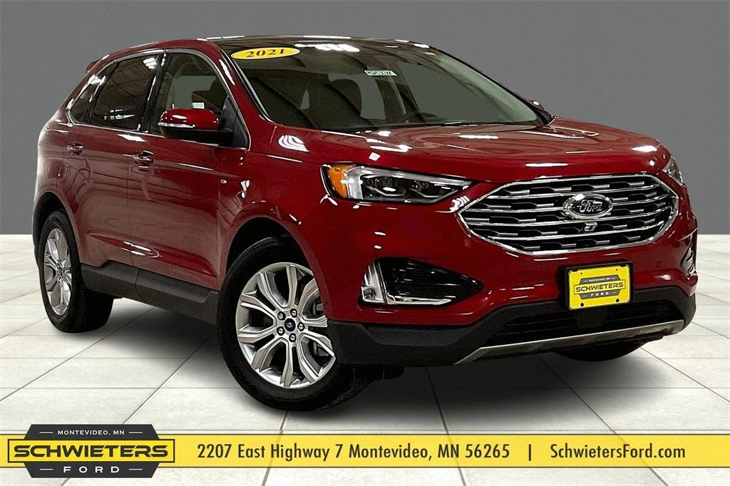 used 2021 Ford Edge car, priced at $28,157