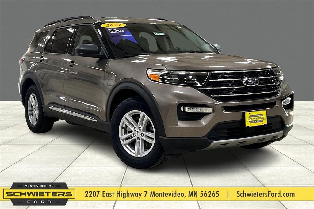 used 2021 Ford Explorer car, priced at $25,858