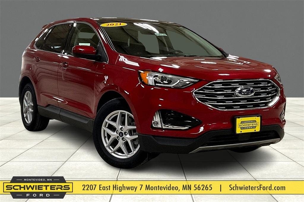 used 2021 Ford Edge car, priced at $25,154