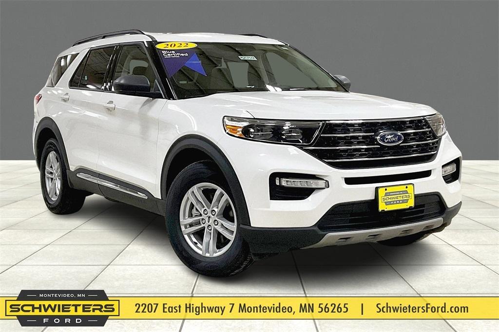 used 2022 Ford Explorer car, priced at $28,608