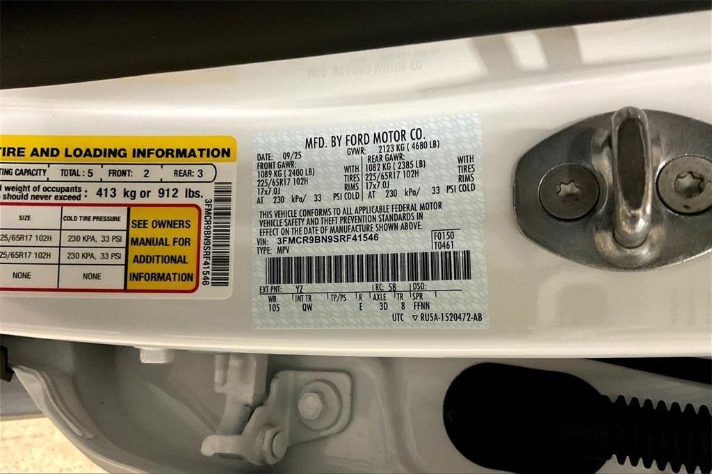 new 2025 Ford Bronco Sport car, priced at $30,452