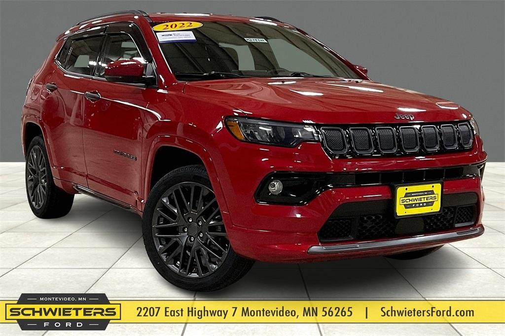 used 2022 Jeep Compass car, priced at $21,468