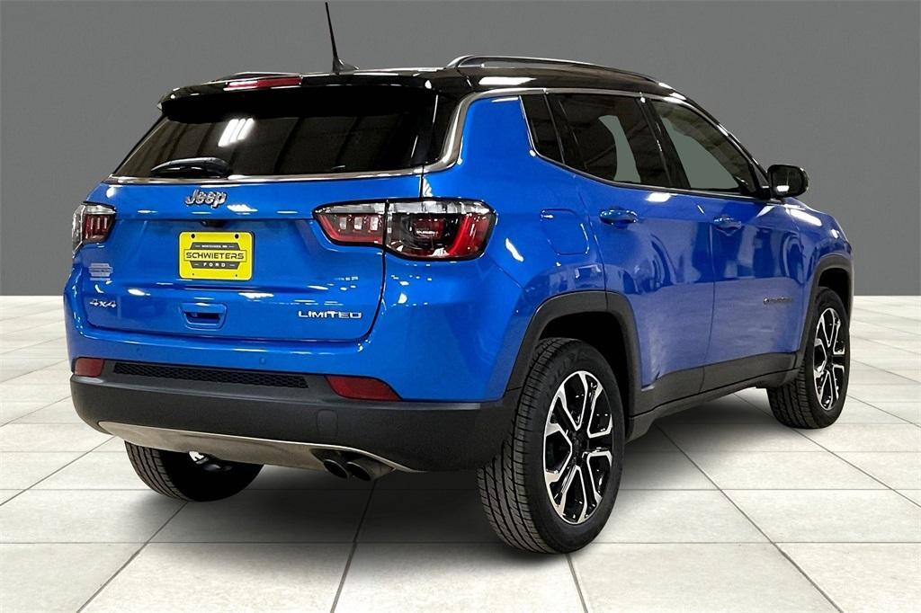 used 2022 Jeep Compass car, priced at $24,383