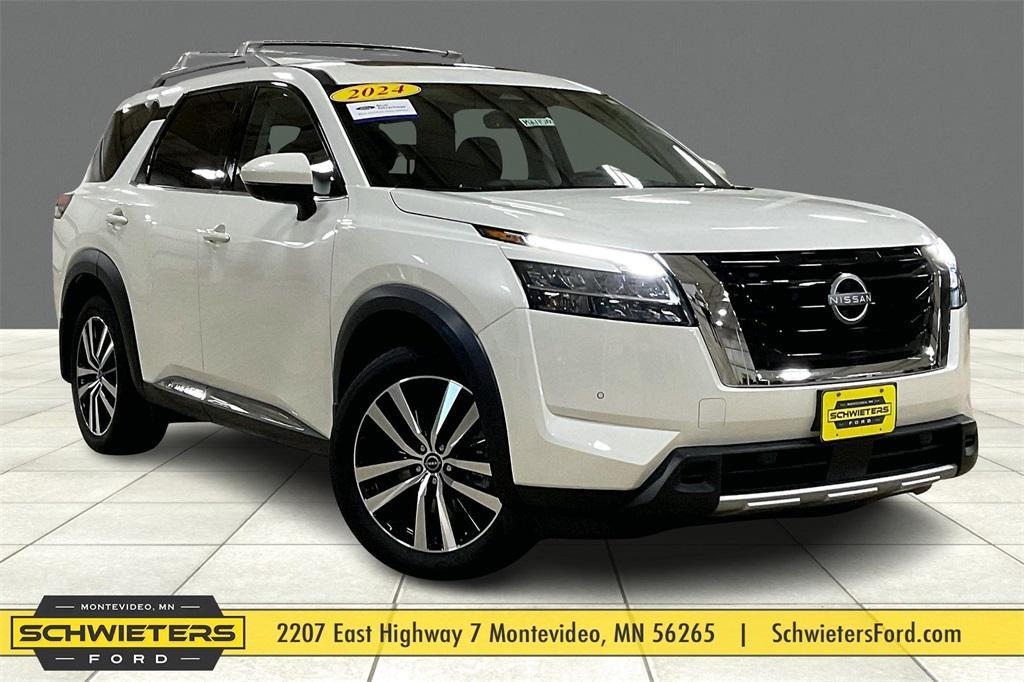 used 2024 Nissan Pathfinder car, priced at $44,155