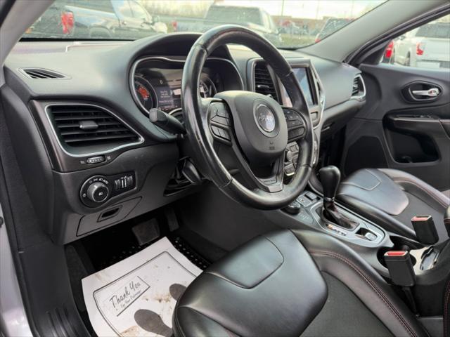 used 2019 Jeep Cherokee car, priced at $18,981