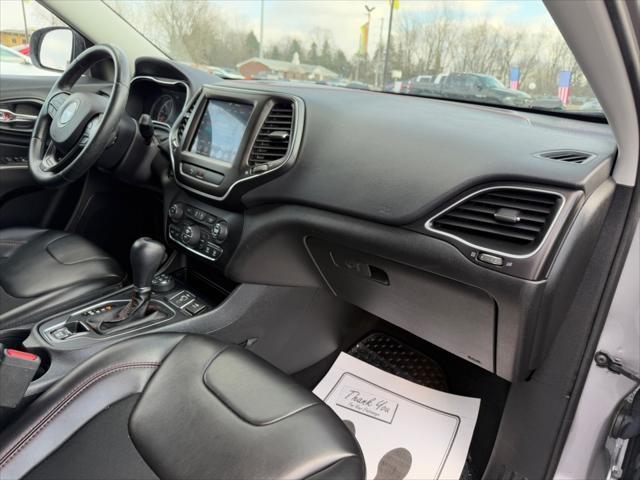 used 2019 Jeep Cherokee car, priced at $18,981