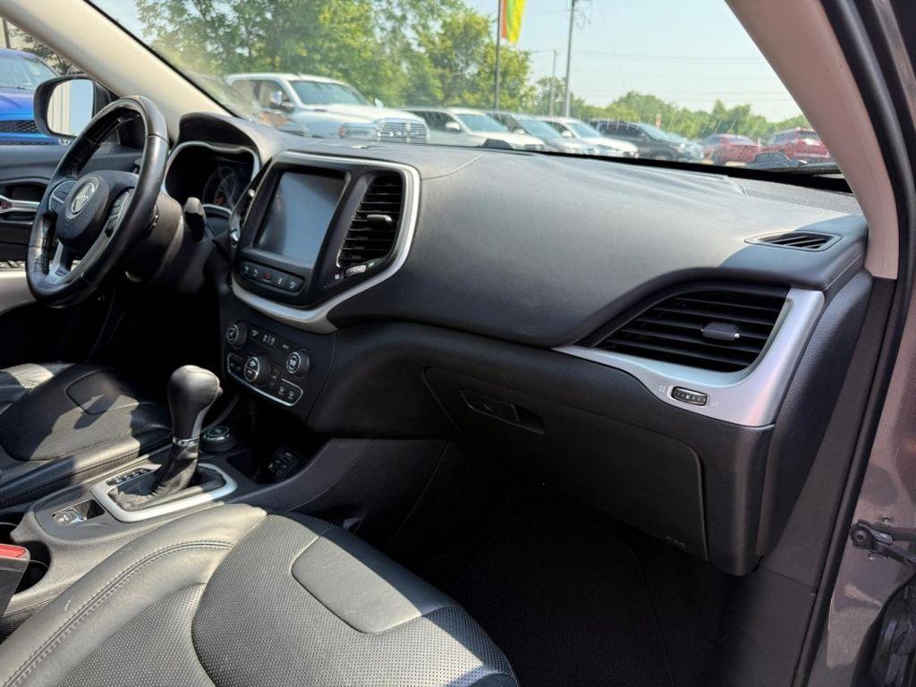used 2018 Jeep Cherokee car, priced at $17,988