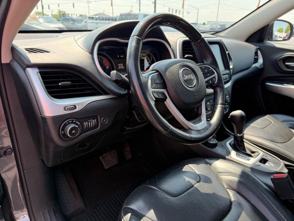 used 2018 Jeep Cherokee car, priced at $17,988