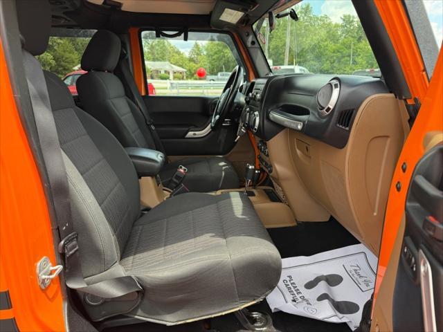 used 2012 Jeep Wrangler Unlimited car, priced at $9,495