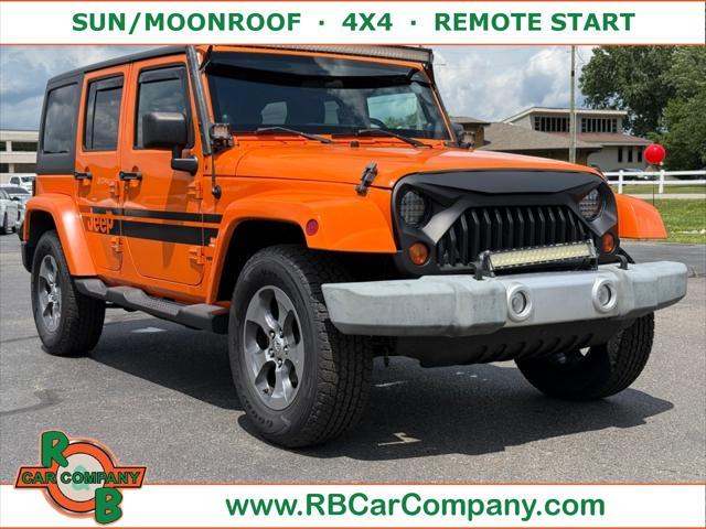 used 2012 Jeep Wrangler Unlimited car, priced at $9,495