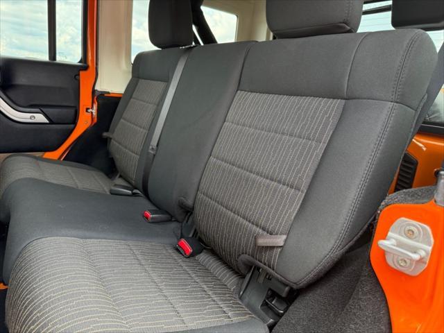 used 2012 Jeep Wrangler Unlimited car, priced at $9,495