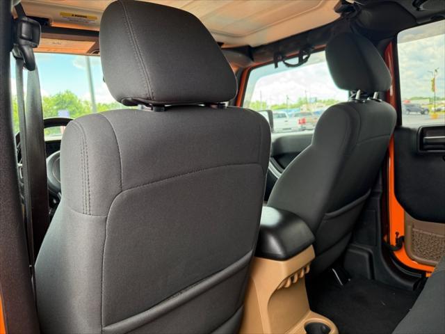 used 2012 Jeep Wrangler Unlimited car, priced at $9,495
